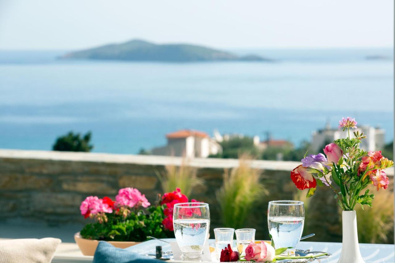 Elia Privileged Suites Andros Ανδροσ Экстерьер фото